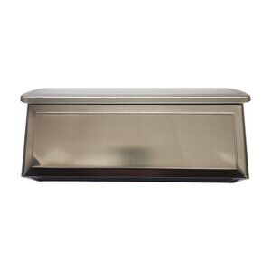 Architectural Mailboxes Venice Stainless Steel Wall Mount Mailbox Small